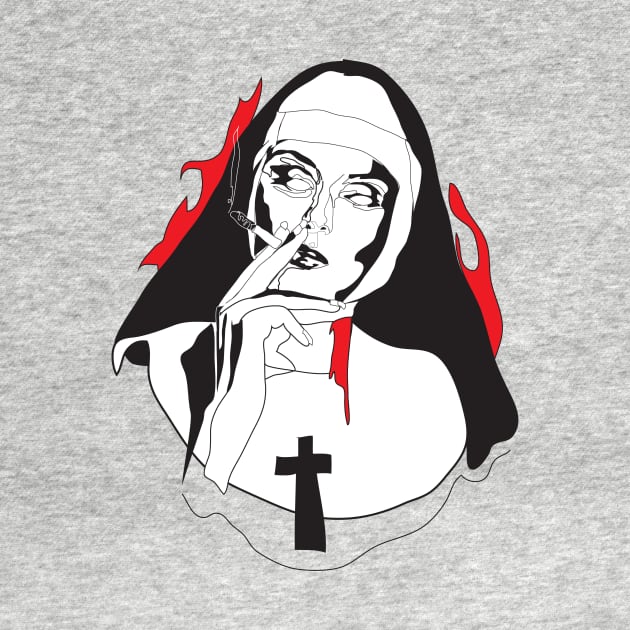 Smoking Nun - Break the Habit by LizzyM